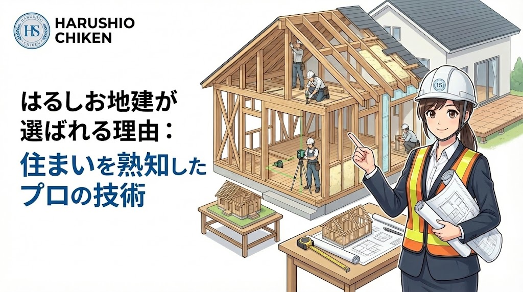 はるしお地建が選ばれる理由：福岡の住まいを熟知したプロの技術