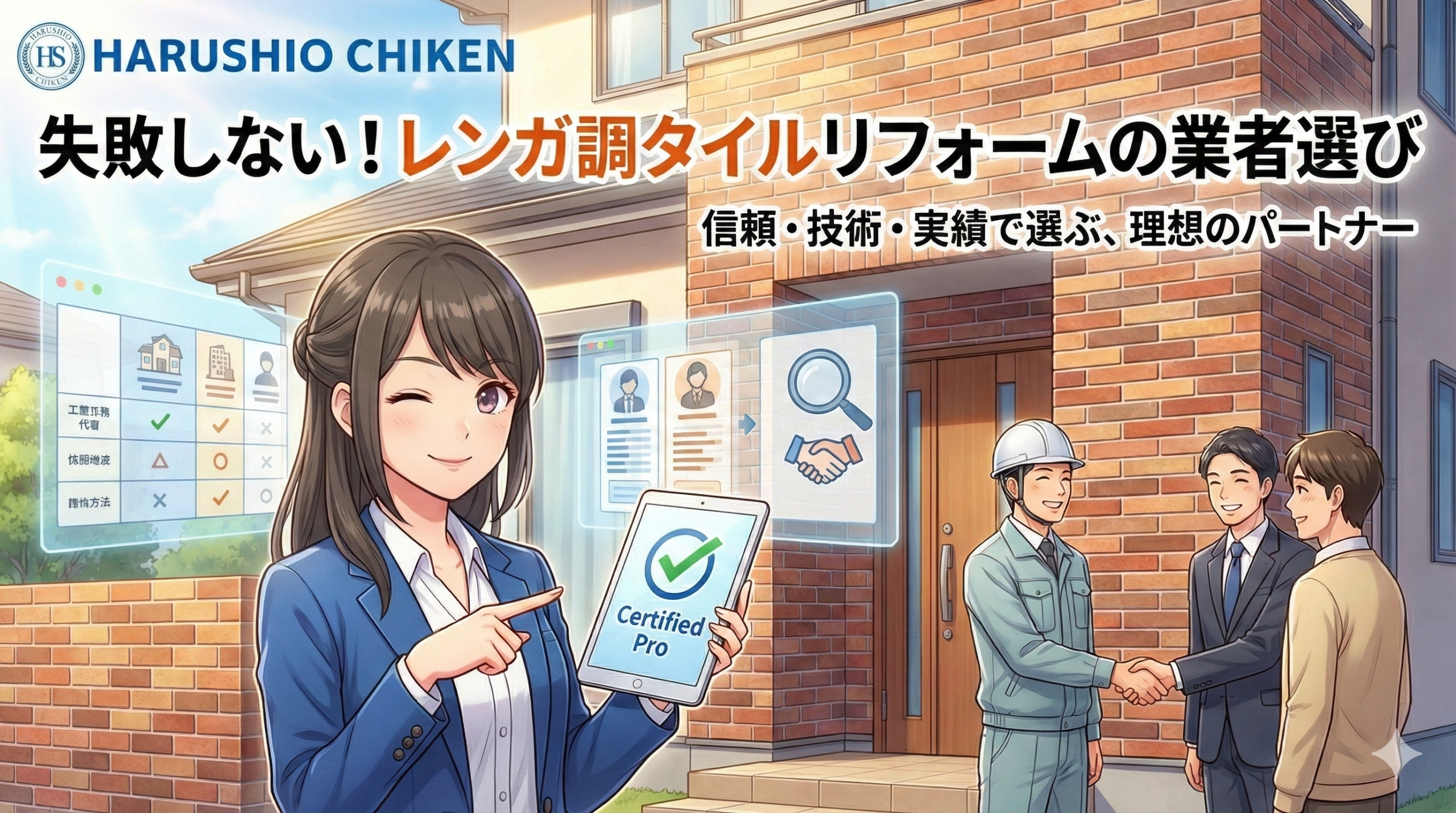 福岡でレンガ調タイルのリフォームを成功させる業者選び