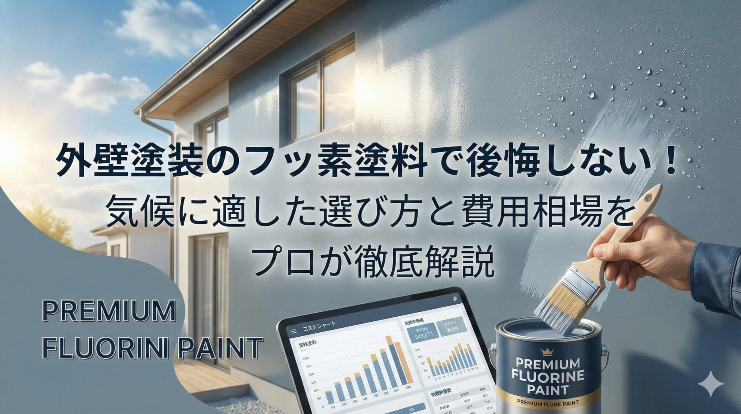 【福岡版】外壁塗装のフッ素塗料で後悔しない！気候に適した選び方と費用相場をプロが徹底解説