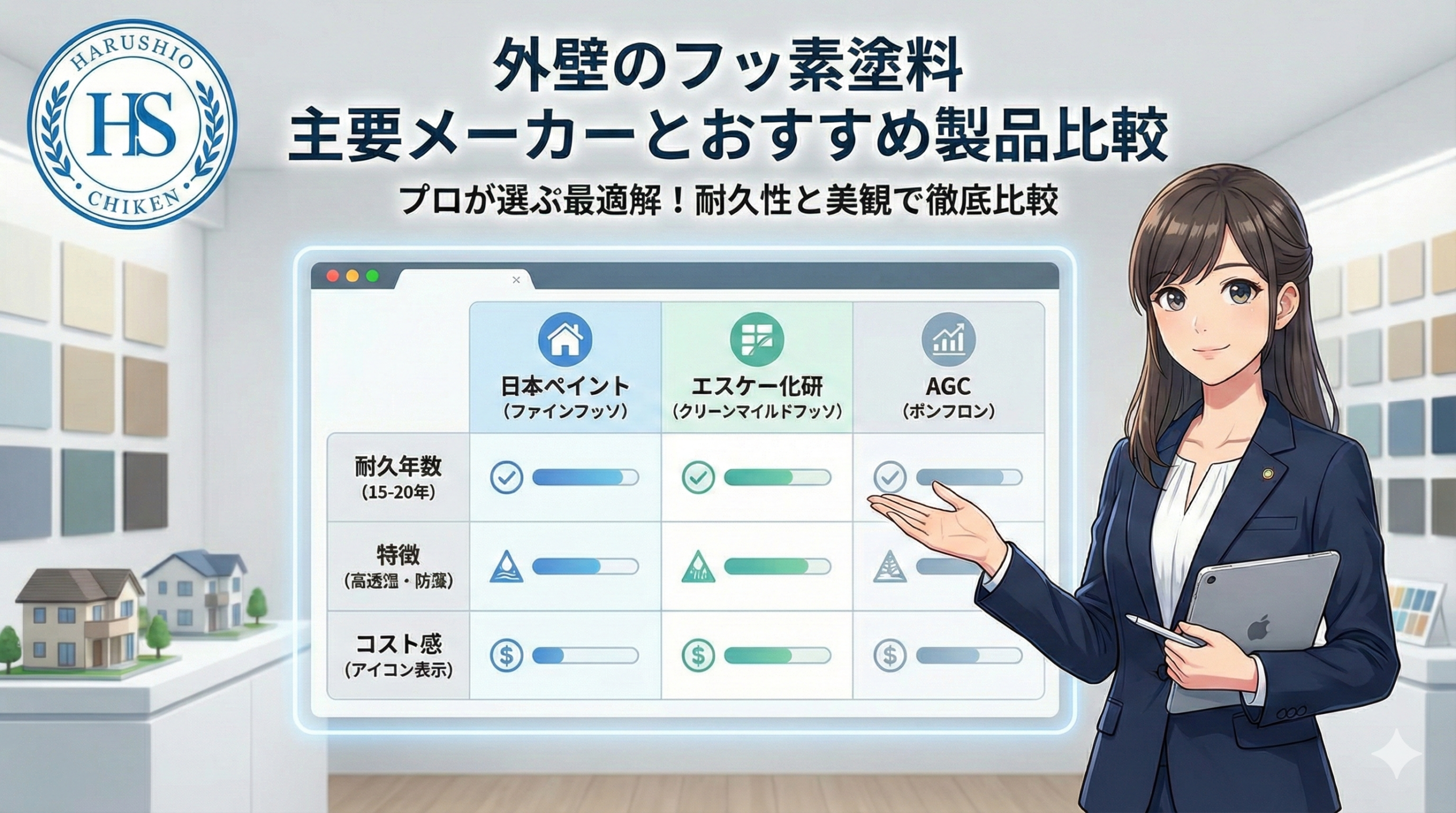 外壁のフッ素塗料の主要メーカーとおすすめ製品比較