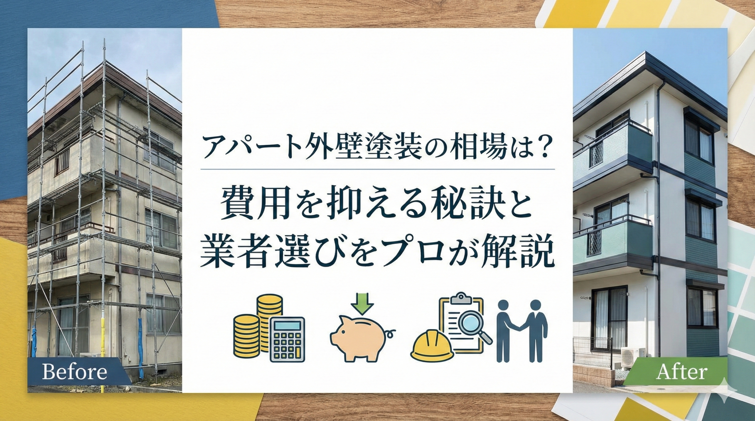 【福岡版】アパート外壁塗装の相場は？費用を抑える秘訣と業者選びをプロが解説