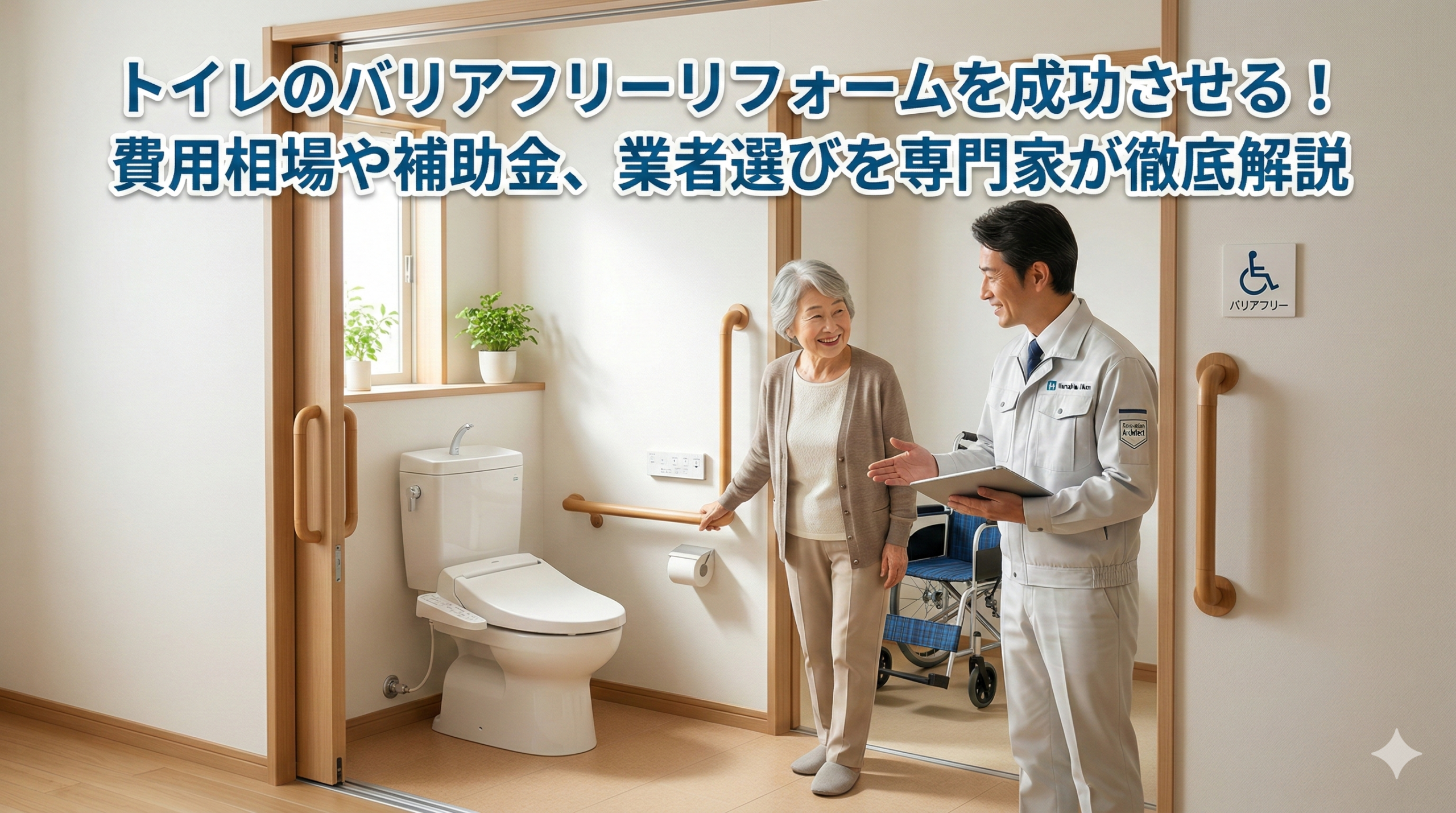 【福岡市】トイレのバリアフリーリフォームを成功させる！費用相場や補助金、業者選びを専門家が徹底解説
