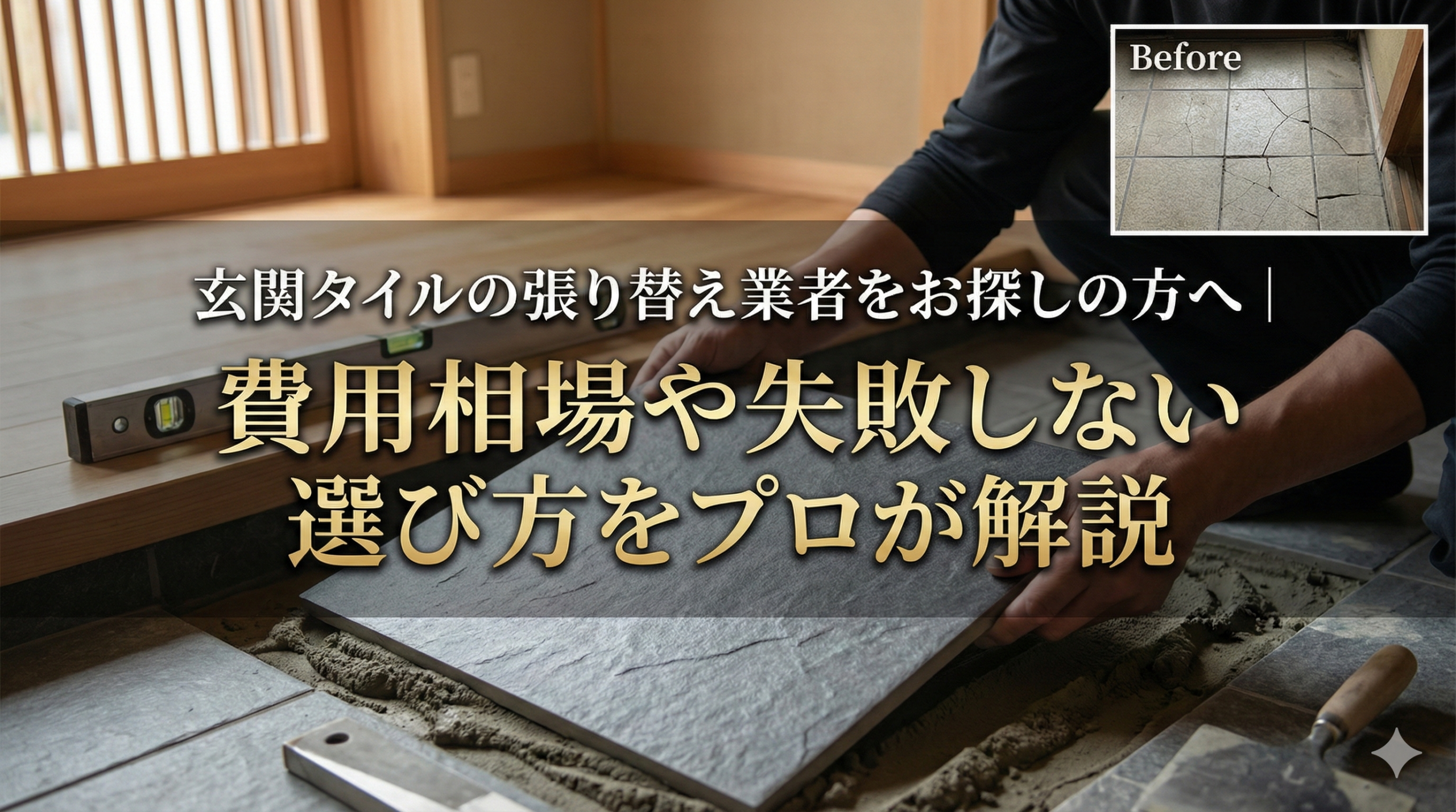 【福岡版】玄関タイルの張り替え業者をお探しの方へ｜費用相場や失敗しない選び方をプロが解説