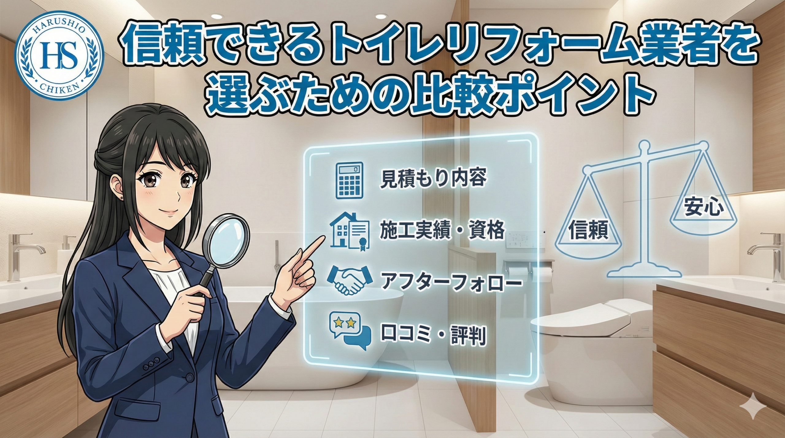 福岡で信頼できるトイレリフォーム業者を選ぶための比較ポイント