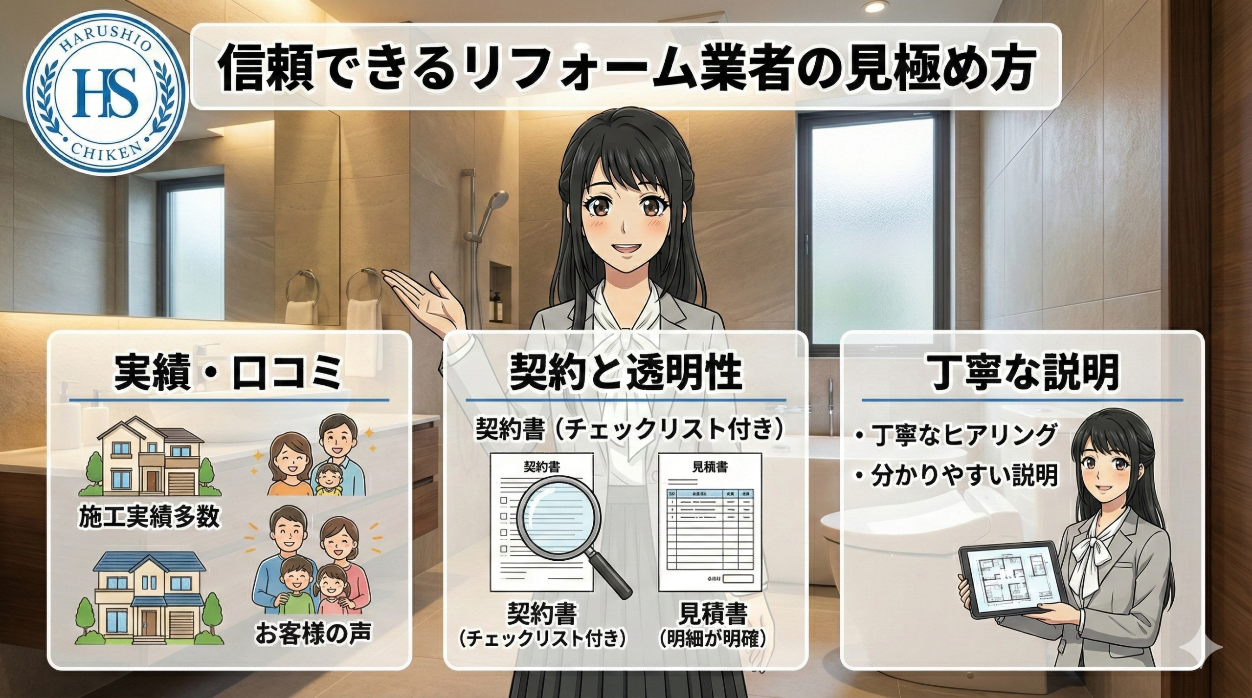 福岡県内で信頼できるリフォーム業者の見極め方