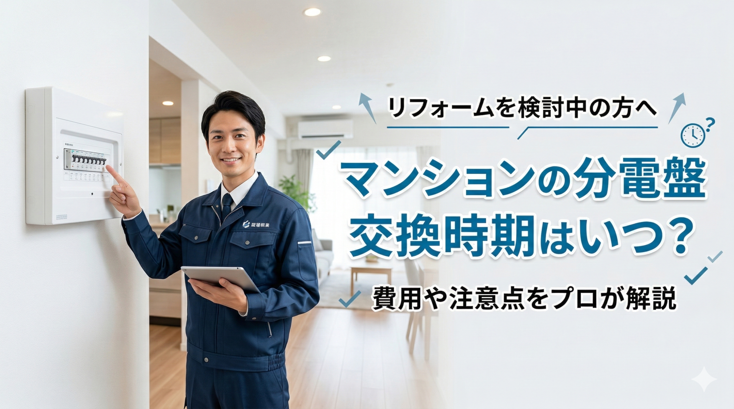 【福岡市】マンションの分電盤交換時期はいつ？リフォームを検討中の方へ費用や注意点をプロが解説