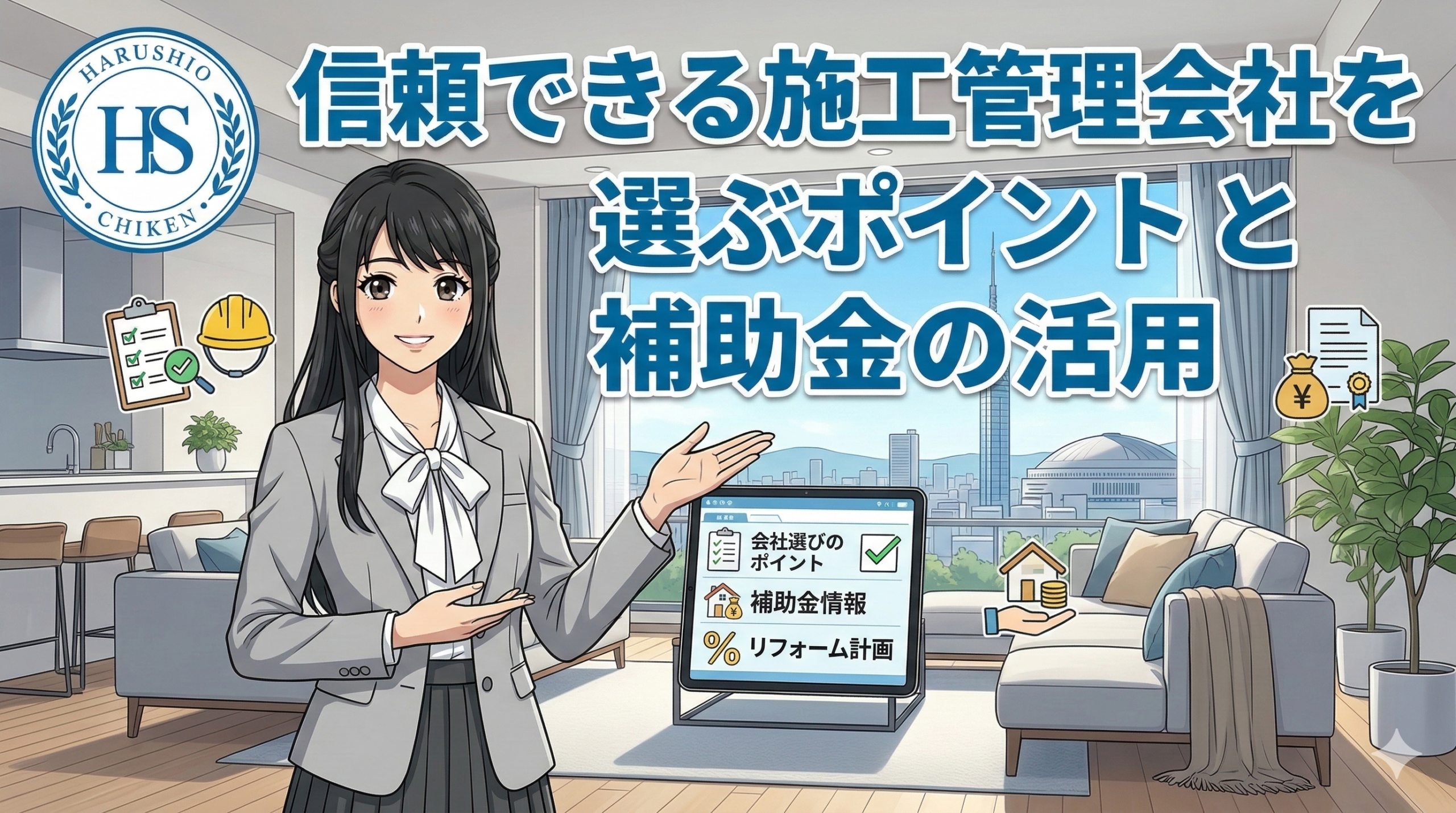 信頼できる施工管理会社を選ぶポイントと補助金の活用
