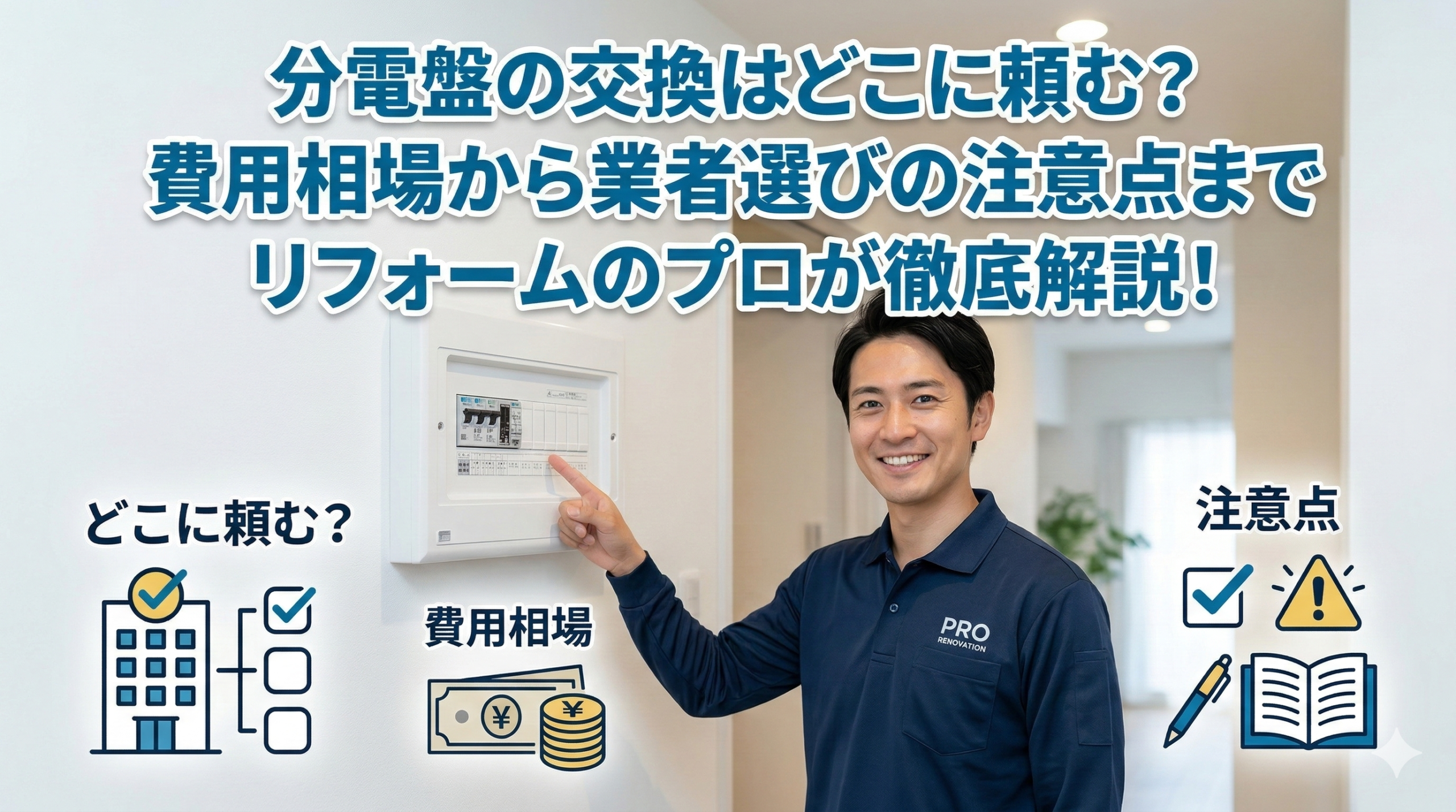 【福岡市】分電盤の交換はどこに頼む？費用相場から業者選びの注意点までリフォームのプロが徹底解説！