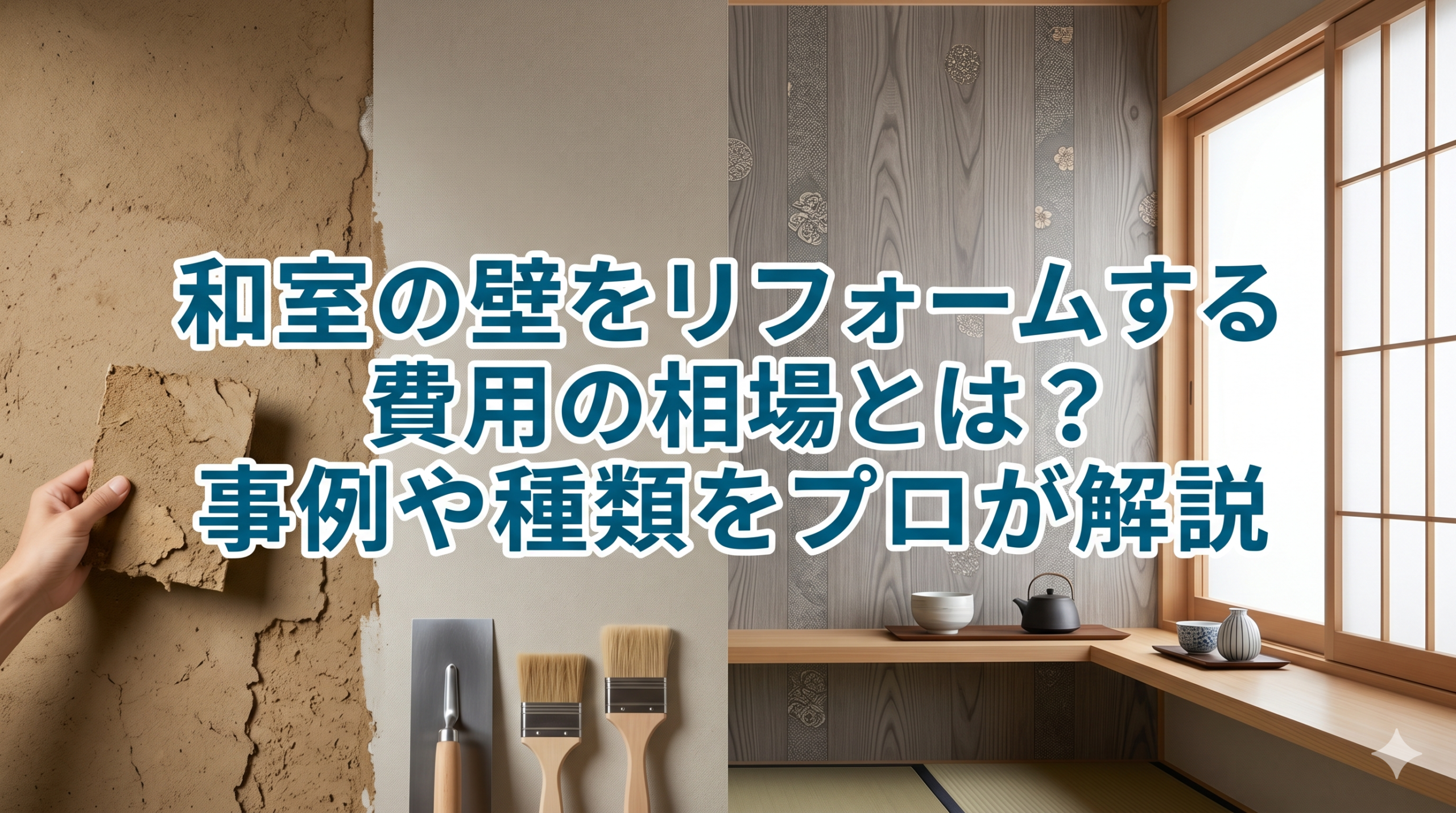 【福岡市】和室の壁をリフォームする費用の相場とは？事例や種類をプロが解説