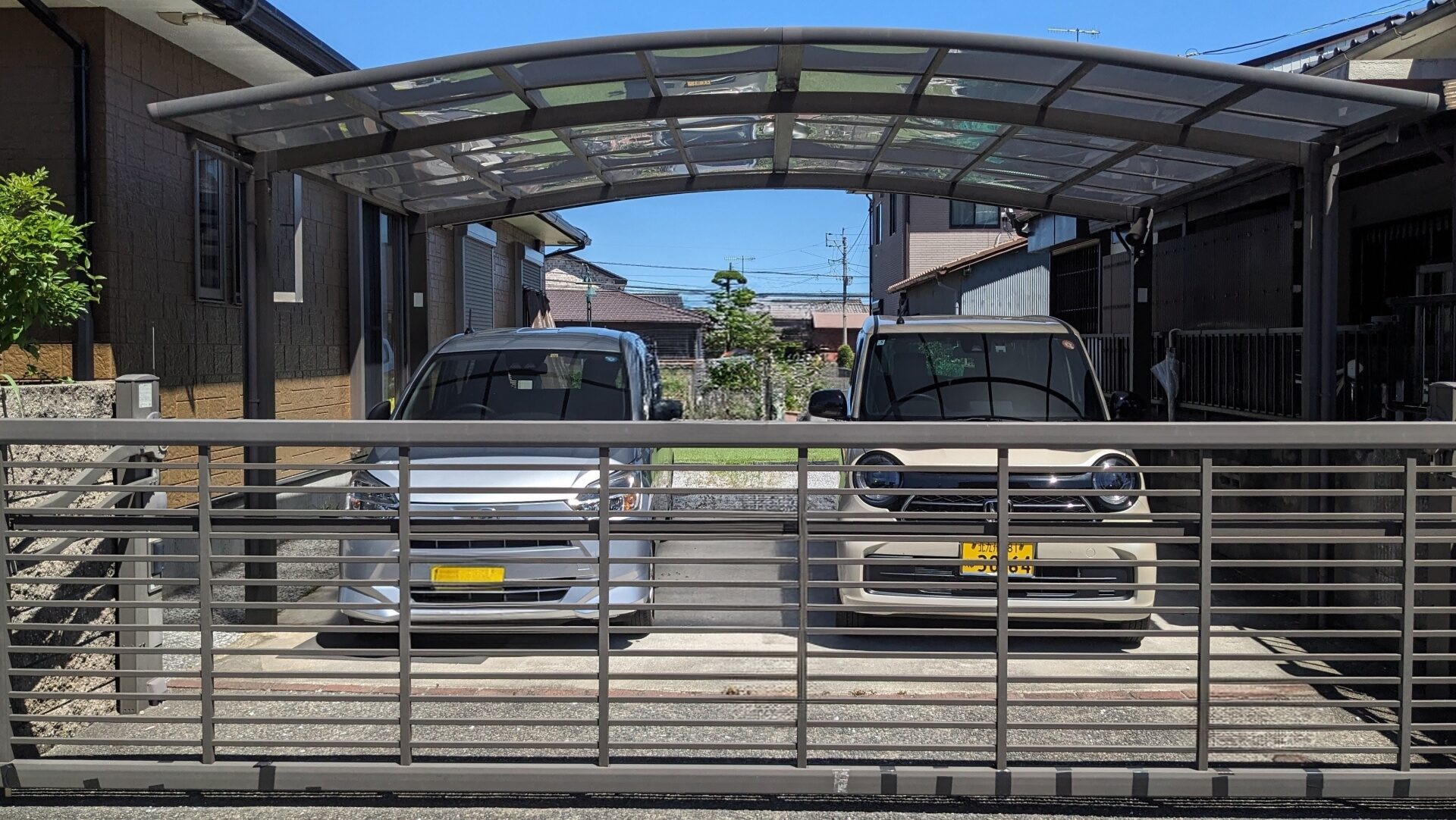駐車場2台分のコンクリート費用相場（約30㎡）