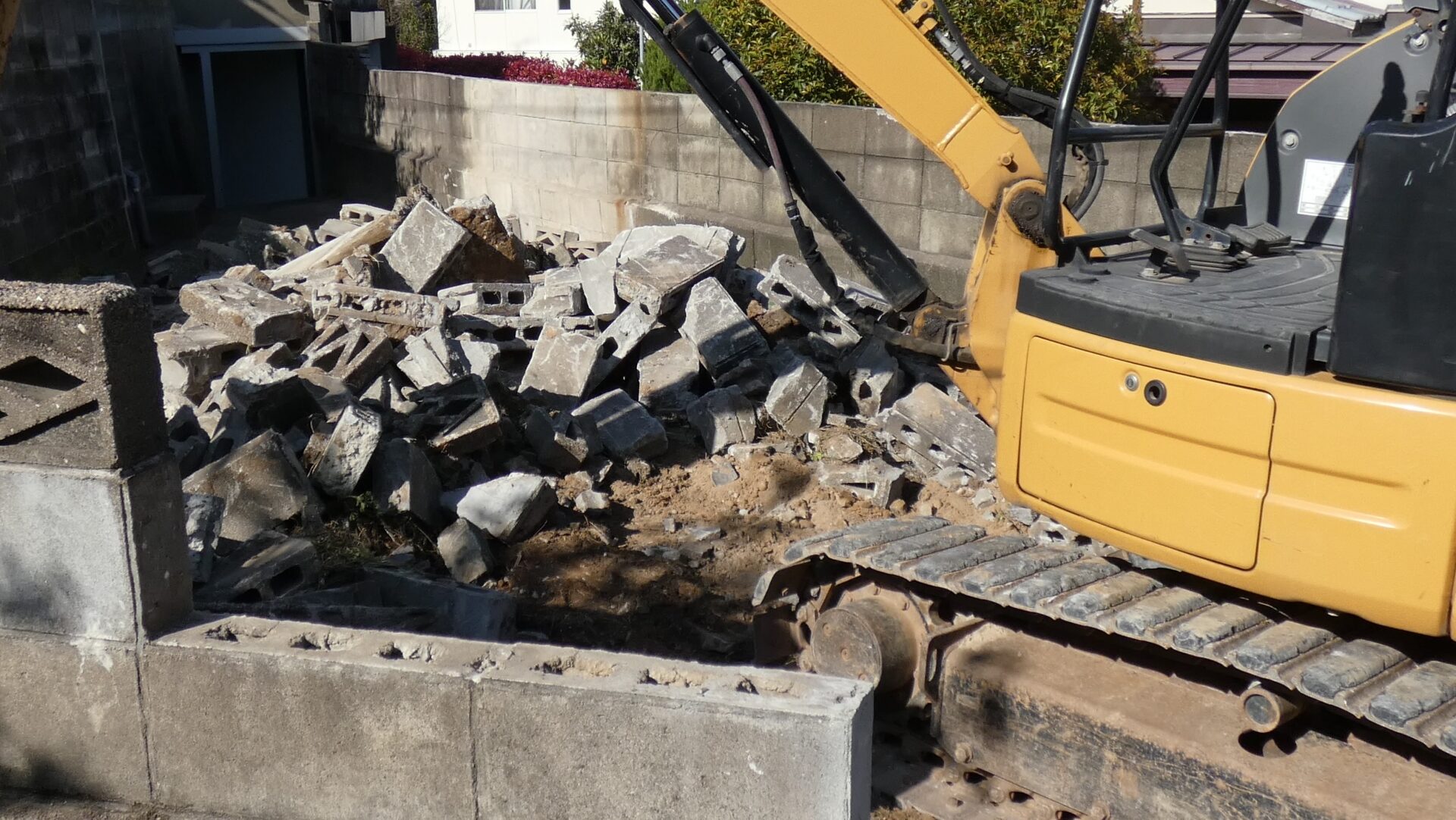 既存駐車場の解体・撤去費用がかかる場合（リフォーム工事）