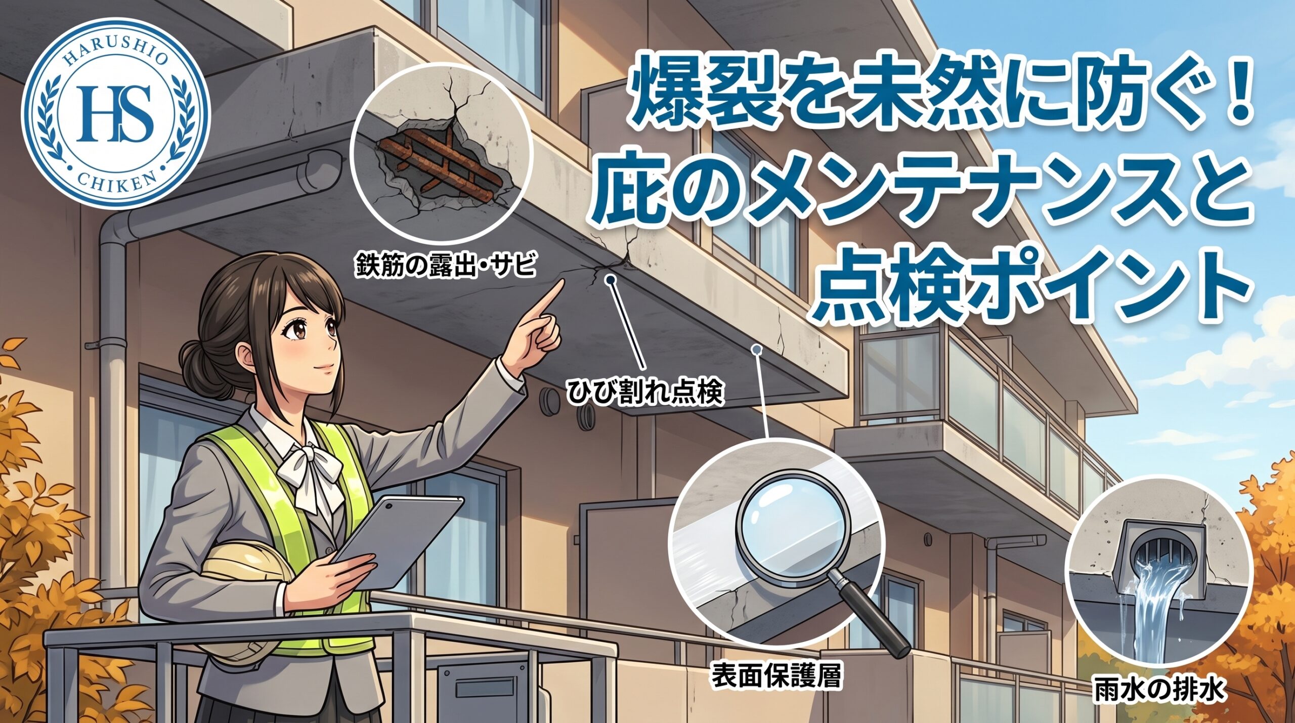 爆裂を未然に防ぐ！庇のメンテナンスと点検ポイント